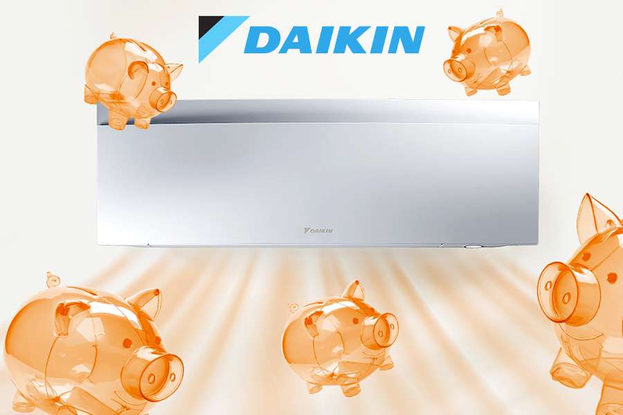 Il risparmio è nell'aria, con DAIKIN